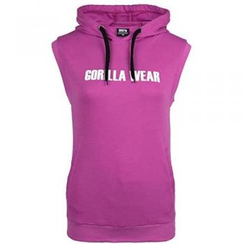 Gorilla Wear Virginia Women's Sleeveless Hooded Sweatshirt