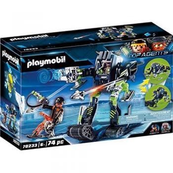 PLAYMOBIL Top Agents 70233 Arctic Rebels Robot de Hielo, A partir de 6 años