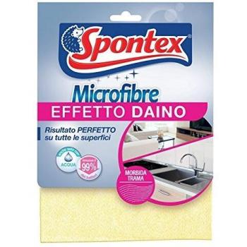 Paño de Microfibra Efecto Ante Spontex 35x25 cm con Textura Suave