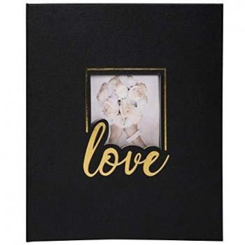 Álbum de fotos LOVE 29x32 cm - Negro, 60 páginas para 300 fotos