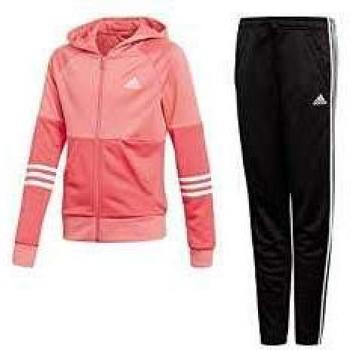 adidas Hood Pes TS Chándal, Niñas, Rosa