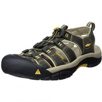Keen Newport H2 Men's Water Sandals - Raven/Aluminium UK 13