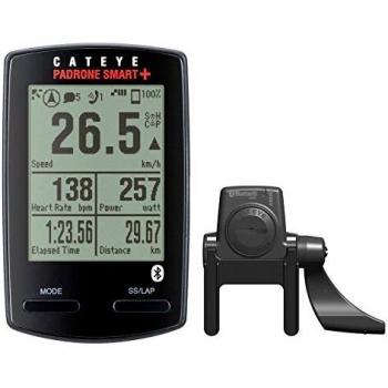 CatEye Padrone Smart+ Frecuencia de pedalada, Unisex Adulto, Negro, Small