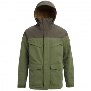 Burton Breach Chaqueta de Snowboard, Hombre, Verde