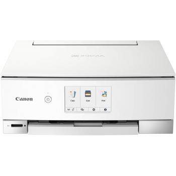 Canon Pixma TS8251 - Impresora multifunción, 4800 x 1200 PPP, LCD de 10.8 cm, Blanco