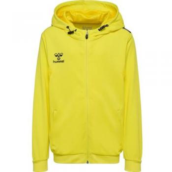 Chaqueta de entrenamiento con capucha y cremallera para niños Hummel Authentic en poliéster