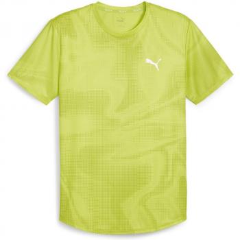 PUMA CAMISETA PARA HOMBRE RUN FAVORITE EN COLOR AMARILLO