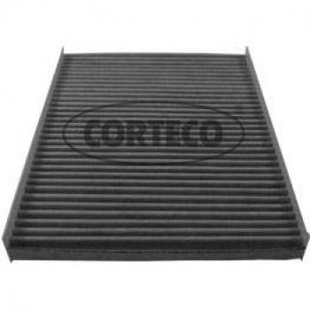Filtro de habitáculo CORTECO 80001775, tipo: Filtro de aire para el compartimento del pasajero, características: diseño específico para vehículos, alta filtración de partículas y polvo, fácil instalación, compatible con múltiples modelos de auto