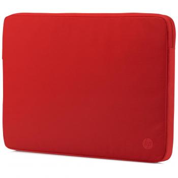 HP Spectrum - Funda para portátiles hasta 14, rojo