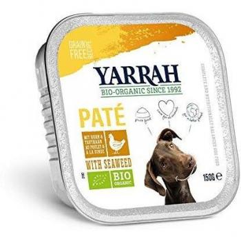 Yarrah Tarrina para Perros con Pollo y Algas 150 g