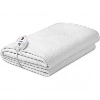 DAGA, tejido suave Calientacamas eléctrica Flexy Heat CIN PROTECT, blanco, 190x90