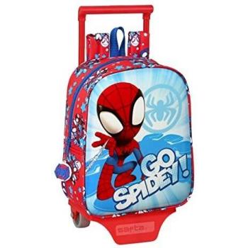 Mochila Safta Guardería con Carro Safta de Spidey, 220x100x270 mm