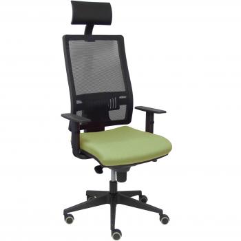 Silla de Oficina con Cabecero Horna P&C BALI552 Oliva