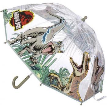Paraguas Manual Poe Burbuja Jurassic Park Green - Cerdá