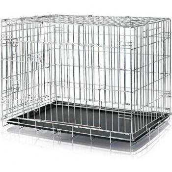 Jaula Transporte Galvanizada, 93x69x62 cm