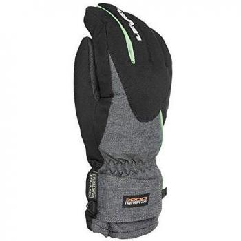Level Alpine Guantes, Hombre, Black-Grey, 8,5