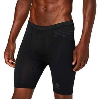 Odlo Men's Performance Light Base Layer Shorts, Black, S