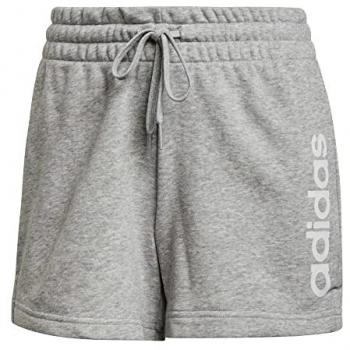 Adidas Linear French Terry Shorts Mujeres Gris XL