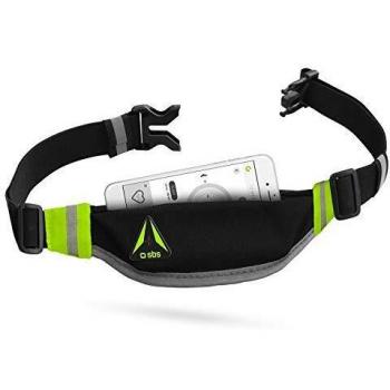 SBS - Tesportbeltfitk 6 Mobile Phone Waistband Negro, Amarillo Funda para Telã©Fono Mã³Vil