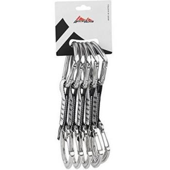 Set de Cintas Express ROCKIT 11 cm con Mosquetones de Alambre - 5 Piezas Poliamida Austrialpine