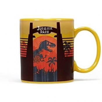 Half Moon Bay Taza, Gres, Jurassic Park (Gates), 10 cm