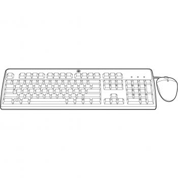 Kit de Teclado y Ratón USB HPE 672097-133