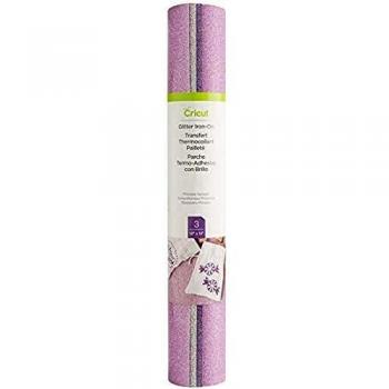 Cricut Muestrario de Vinilo Termoadhesivo Purpurina, Princess, Multicolour, Talla única