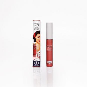 Purseworthy Hydrating Lip Gloss Crossbody 7 ml - Illuminating Intense Color with Shea Butter