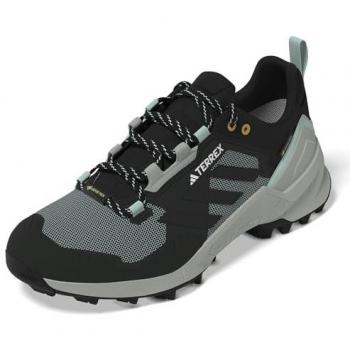 Adidas Zapatillas Senderismo Terrex Swift R3 GORE-TEX para mujer, color negro, gris y azul, talla 38(2/3)