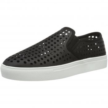 Bianco Punched Loafer Jfm17, Mocasines para Mujer, Negro