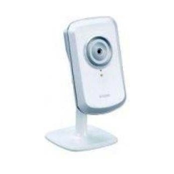 D-Link DCS-930L/E - Cámara de Vigilancia Inalámbrica con Micrófono, Compatible con iOS y Android, Color Blanco