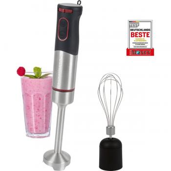 Batidora de Mano ProfiCook SMS 1226, 1000W, color negra, incluye varillas