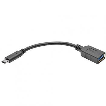 Adaptador USB-C a USB-A 0.15 m, USB 3.2 Gen 2, Compatible con Thunderbolt 3, Tripp Lite