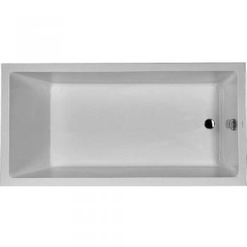 Bañera de Hidromasaje Rectangular Duravit Starck 180x90 cm con Sistema de Aire y Respaldo