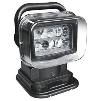 Faro de trabajo regulable JBM 53047 con 10 LEDs, potencia de 50W, voltaje de 12V y luz concentrada