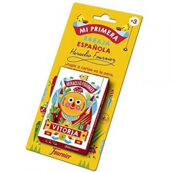 Fournier-Mi Primera Baraja Española Cartas Infantil, Multicolor