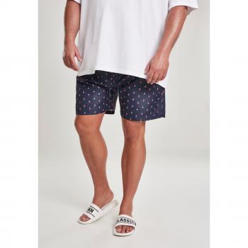 Urban Classics Flamingo Pattern Swim Shorts for Men, 2XL