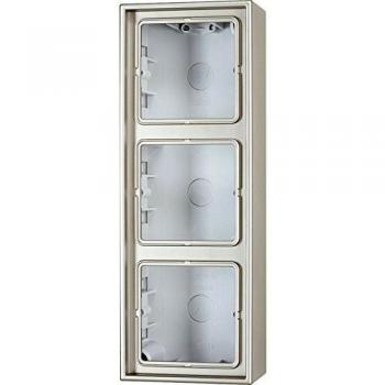Caja Superficie Triple de Acero JUNG ES2583A-L
