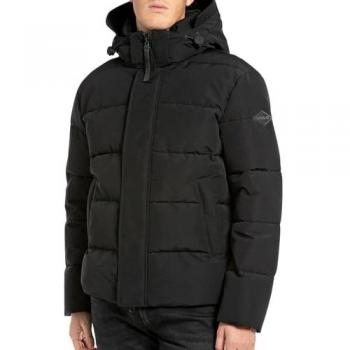 Replay Men's Hooded Jacket Nearly Black 2XL