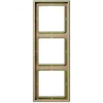Jung LS 983 W Triple Frame for Horizontal and Vertical Combinations - Cream White