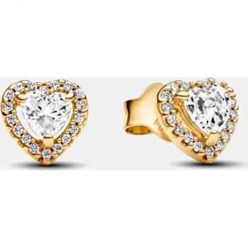 Pendientes Pandora Timeless bañados en oro