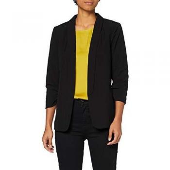 JDY JDYCHARMING 3/4 Blazer WVN Noos, Black, 34 para Mujer