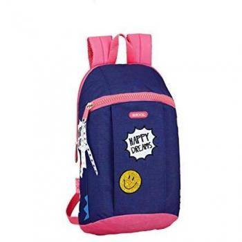MOOS Dreams Mochila Tipo Casual, Senderismo, Azul Tejano, Talla única