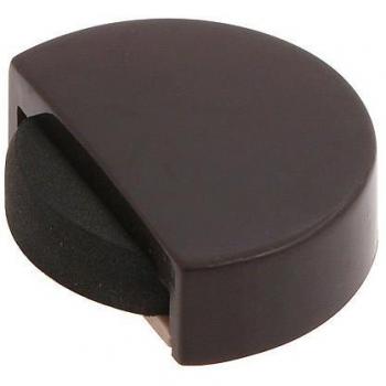 WOLFPACK LINEA PROFESIONAL 5320332 Tope Puerta Adhesivo Silencioso Marrón, 12x9x2 cm