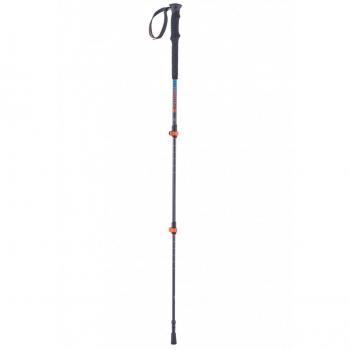 Bastón de trekking Ferrino Nuptse HCU 1, color rojo negro, tamaño único, características: ligero, ajustable, empuñadura ergonómica, fabricado en materiales resistentes y duraderos