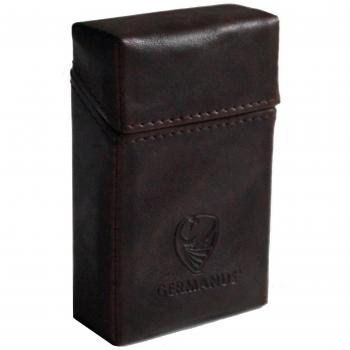GERMANUS - Pitillera  Marrón marrón oscuro