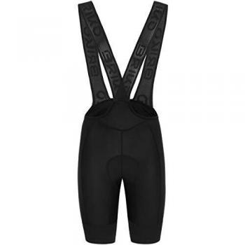 Briko Ultralight Lady Bibshort Culotte Ciclismo Mujer, Black, L