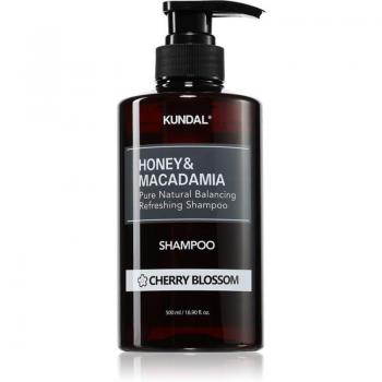 KUNDAL Honey & Macadamia Natural Shampoo with Cherry Blossom for Dry and Damaged Hair 500ml