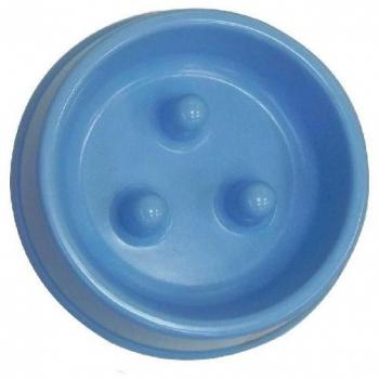 Comedero para Perros Antivoracidad 23.5x6cm Rojo/Azul
