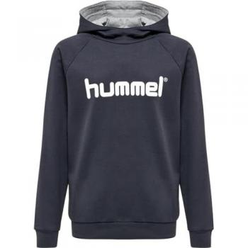 Hummel Go Cotton Logo Hoodie India Ink 14 Years unisex